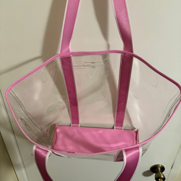 NWT - Stoney Clover Lane Clear Beach Tote - Sunset Chaser - Picture 3 of 6